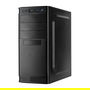 Inter-Tech Torre Midi IT-5905, PC, Negro, ATX, Micro ATX, Hogar / Oficina