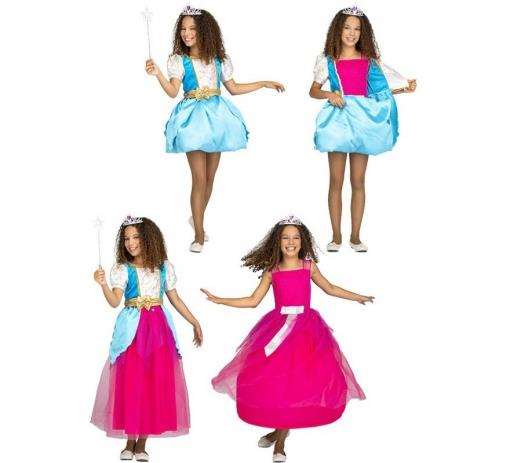 My Other Me Disfraz Magic Princess Two In One Vestido Transformable 10-12 Años