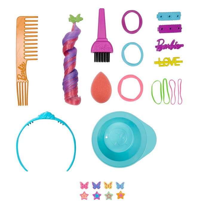 Barbie Totally Hair Color Reveal Marrón Hmd79 Mattel Barbie Totally Hair Color Reveal Marrón Hmd79 Mattel