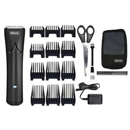 Wahl 1661-0465 Cortapelos con y sin Cable + Cortabarbas Lithium Ion Trendcut Batería Larga Duración