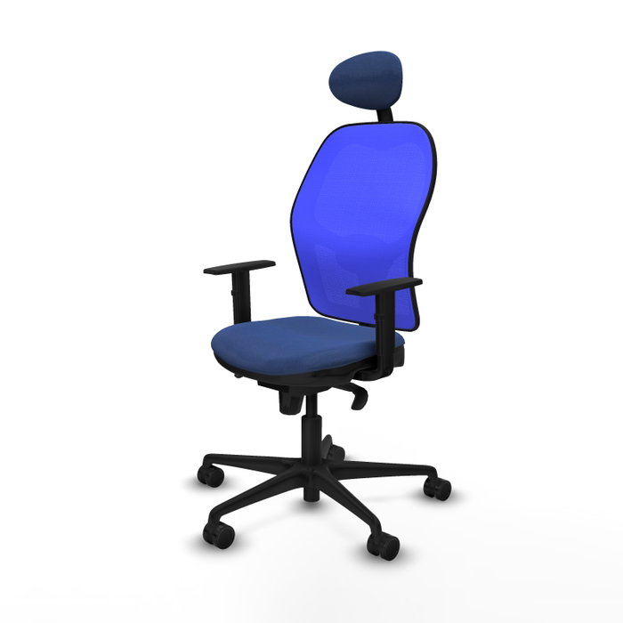 PIQUERAS Y CRESPO Silla de oficina Jorquera Sincro Azul marino y Azul PIQUERAS Y CRESPO Silla de oficina Jorquera Sincro Azul marino y Azul