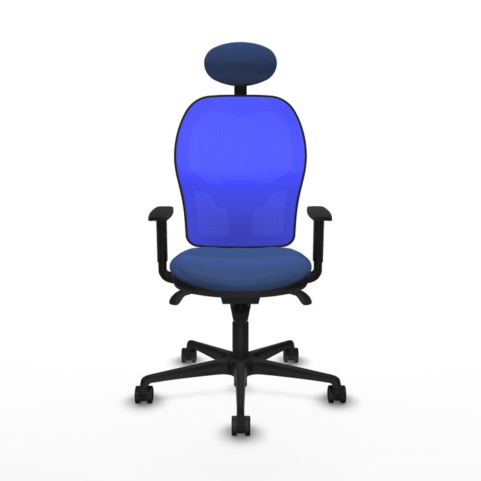 PIQUERAS Y CRESPO Silla de oficina Jorquera Sincro Azul marino y Azul PIQUERAS Y CRESPO Silla de oficina Jorquera Sincro Azul marino y Azul