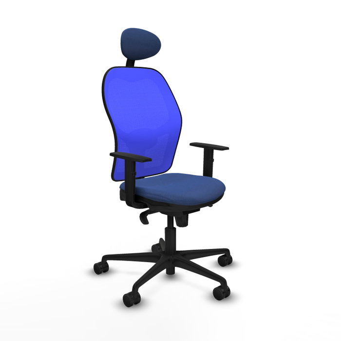 PIQUERAS Y CRESPO Silla de oficina Jorquera Sincro Azul marino y Azul PIQUERAS Y CRESPO Silla de oficina Jorquera Sincro Azul marino y Azul