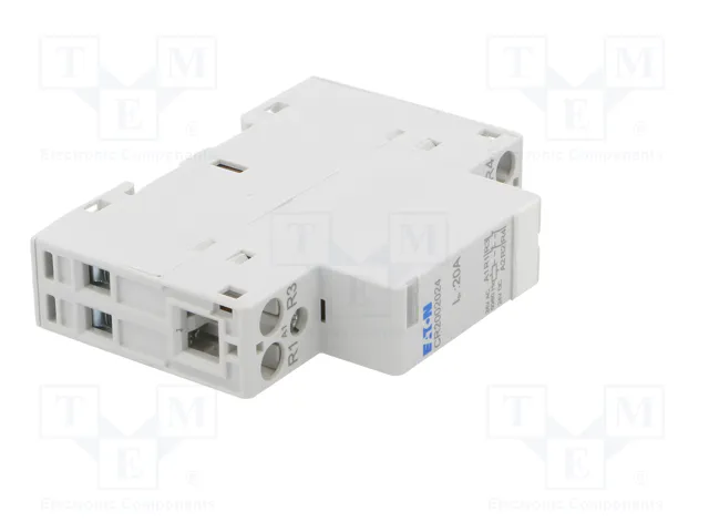 EATON ELECTRIC Contactor CR20 2-polar 20A 24VAC NC x2