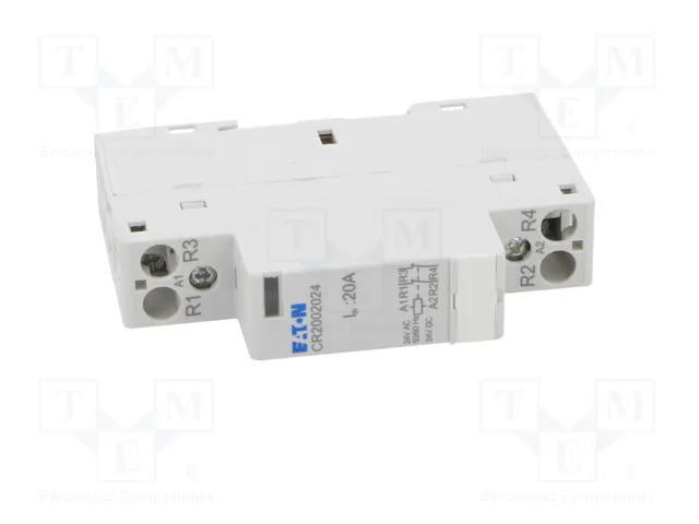 EATON ELECTRIC Contactor CR20 2-polar 20A 24VAC NC x2