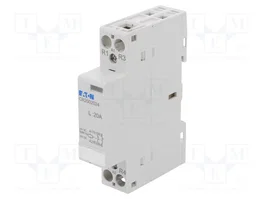 EATON ELECTRIC Contactor CR20 2-polar 20A 24VAC NC x2