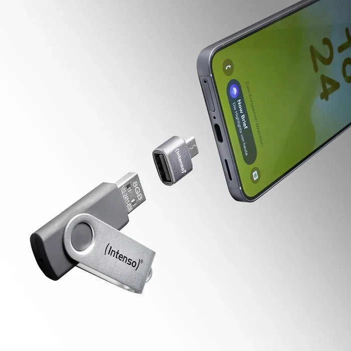 Intenso Set de 3 Adaptadores USB MIX480 Gris Intenso Set de 3 Adaptadores USB MIX480 Gris