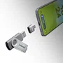 Intenso Set de 3 Adaptadores USB MIX480 Gris