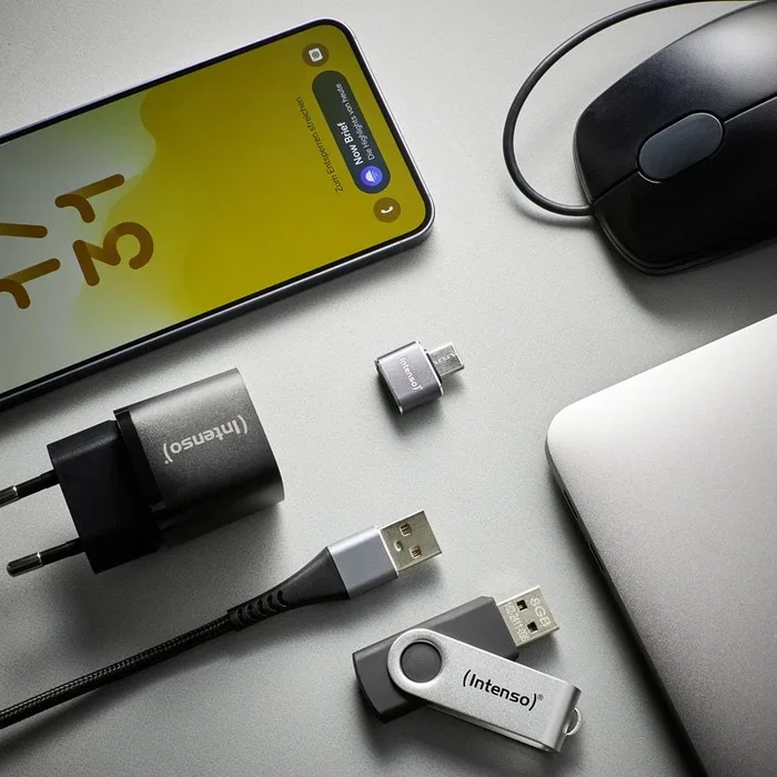 Intenso Set de 3 Adaptadores USB MIX480 Gris Intenso Set de 3 Adaptadores USB MIX480 Gris