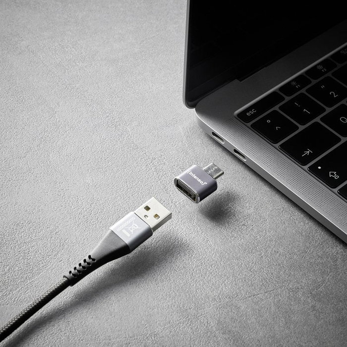 Intenso Set de 3 Adaptadores USB MIX480 Gris Intenso Set de 3 Adaptadores USB MIX480 Gris