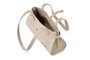 Lucky Bees Bolso de Hombro Crema Cuero de Polivinilo 30x11x15 cm