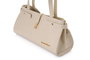 Lucky Bees Bolso de Hombro Crema Cuero de Polivinilo 30x11x15 cm