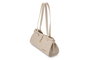 Lucky Bees Bolso de Hombro Crema Cuero de Polivinilo 30x11x15 cm