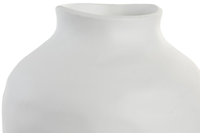 DKD Home Decor Jarrón de Gres Orgánico Artesanal Crudo