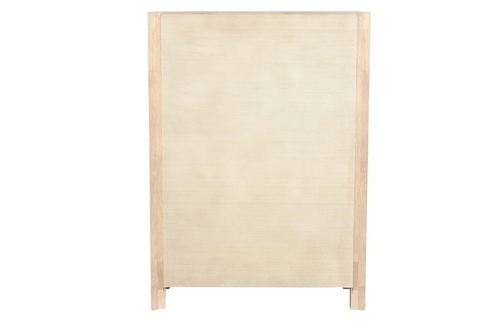 DKD Home Decor Chifonier de Madera de Hevea 88x42x121,5 Natural