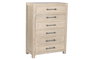 DKD Home Decor Chifonier de Madera de Hevea 88x42x121,5 Natural