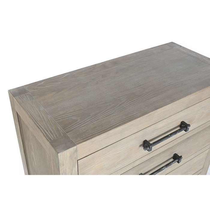 DKD Home Decor Chifonier de Madera de Hevea 88x42x121,5 Natural