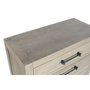 DKD Home Decor Chifonier de Madera de Hevea 88x42x121,5 Natural