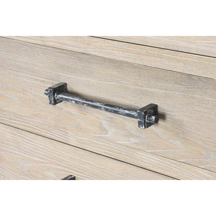 DKD Home Decor Chifonier de Madera de Hevea 88x42x121,5 Natural
