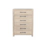 DKD Home Decor Chifonier de Madera de Hevea 88x42x121,5 Natural