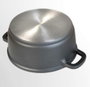 WECOOK Cazuela Alta 16 cm con Tapa de Cristal Ecostone