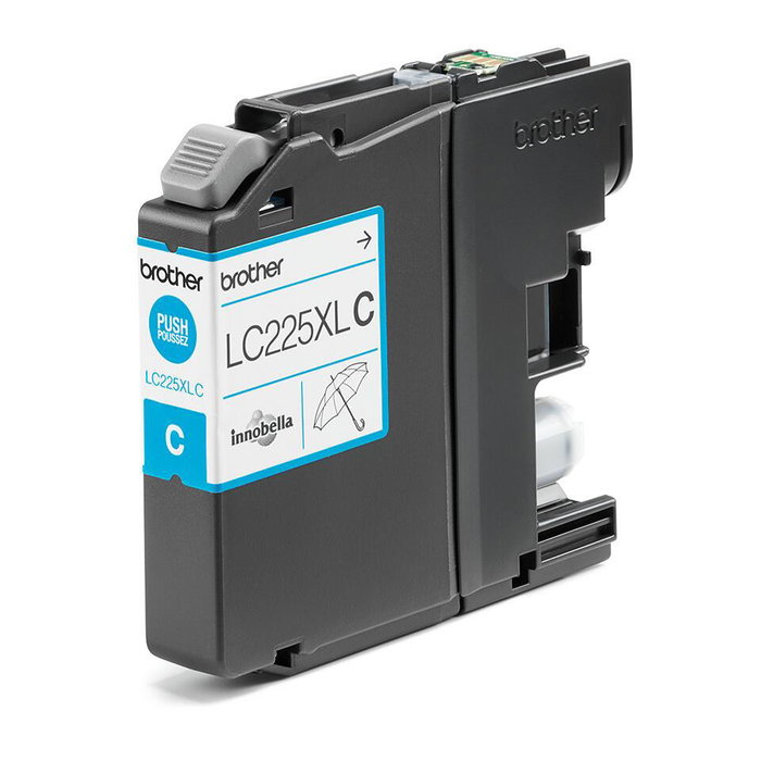 Brother LC-225XLC Cian Alto Rendimiento (XL) Original