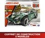 Bandai Meccano Coche de Retroficción APM20102 - 5 Modelos de Construcción para Montar