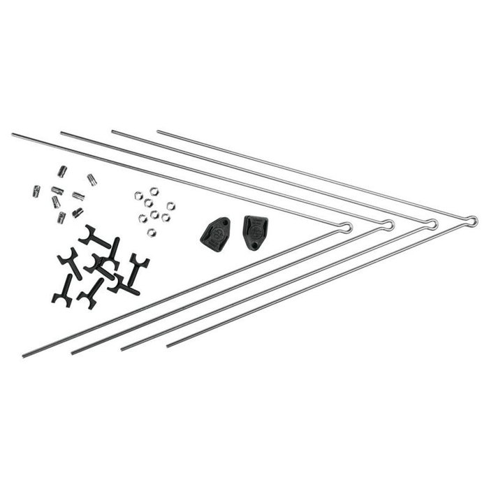 SKS Vainas-V con SECU-CLIP para Guardabarros Chromoplastics SKS Vainas-V con SECU-CLIP para Guardabarros Chromoplastics