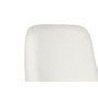 DKD Home Decor Silla de Metal y Poliéster Blanco 54x61x82,5 cm