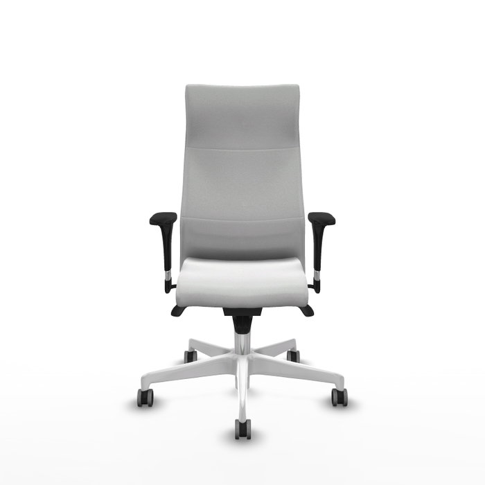 PIQUERAS Y CRESPO Sillón Albacete con mecanismo Sincro, Tela Blanca y Base de Poliamida PIQUERAS Y CRESPO Sillón Albacete con mecanismo Sincro, Tela Blanca y Base de Poliamida