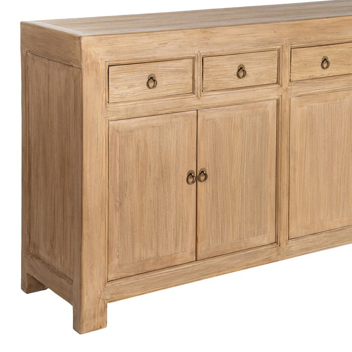Ixia Aparador de Madera de Pino para Salón 240 x 44 x 94 cm