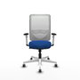 PIQUERAS Y CRESPO Silla de Oficina Zulema Azul y Blanco