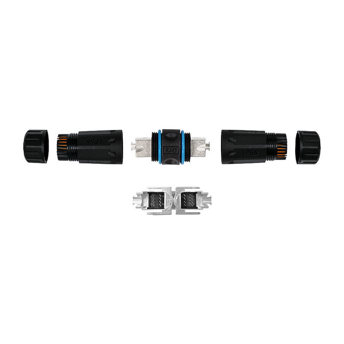 LogiLink NP0087 Extensor de cable para exteriores IP68 CatT6a/7/7a/8 LogiLink NP0087 Extensor de cable para exteriores IP68 CatT6a/7/7a/8