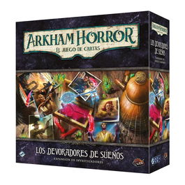 Fantasy Flight Games Arkham Horror LCG: Los devoradores de sueños - Expansión de Investigadores | Juego de Cartas en Español | Ref. AHC78ES