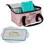 The Concept Factory Bolsa Térmica Hielo Fiambrera Kawaii 2L con Bloque Refrigerante y Contenedor Hermético 1L
