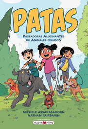 Maeva Ediciones, Patas: Paseadoras alucinantes de animales peludos - Maeva Ediciones