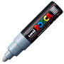 POSCA Marcador PC-7M Punta Bala 4,5-5,5mm Gris No Permanente