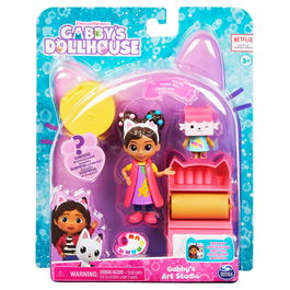 Spin Master Casa De Muñecas De Gabby Estudio De Arte 6062025 Playset con Figura