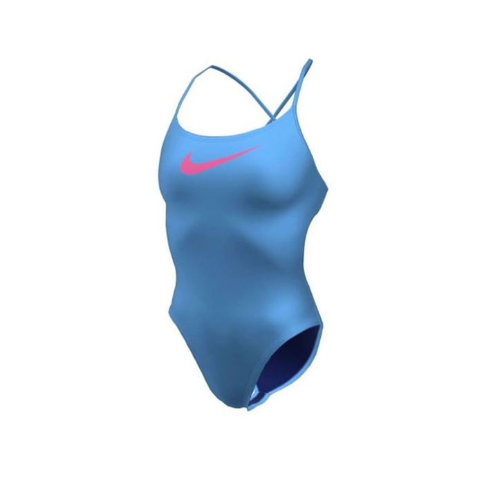Bañador Mujer Nike Hydrastrong Azul 13-14 Años Bañador Mujer Nike Hydrastrong Azul 13-14 Años