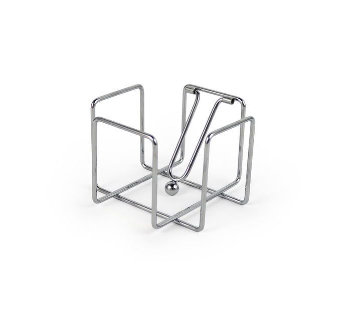 My Bar Servilletero Cromado 12 x 12 cm para Coctelería (12 Unidades)