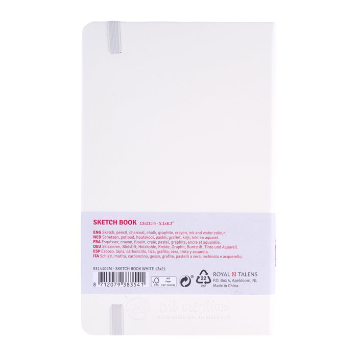 Talens Art Creation Cuaderno de Bocetos Blanco 13 x 21 cm 140 g 80 Hojas
