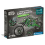 Clementoni Xtreme Motocross Mechanics 55665 - Kit de Construcción de Moto de Cross con Mecanismos Funcionales, para Niños +8 Años