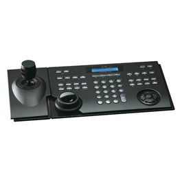 Idis Teclado de Control TCP/IP Multiprotocolo con Joystick y Pantalla LCD, 220V