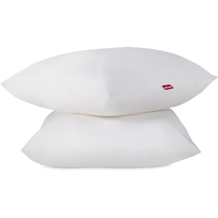 Abeil Set de 2 almohadas DOBLE COMODIDAD 100% Algodón 60x60cm