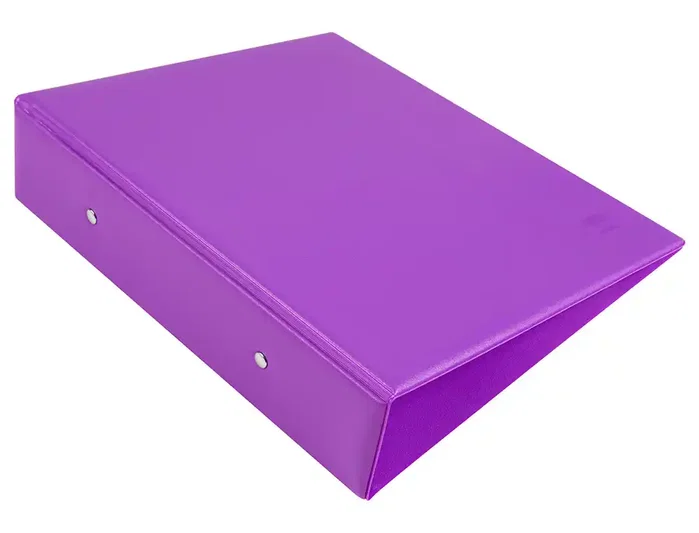 Liderpapel Carpeta de 2 anillas redondas 40 mm A5 Violeta