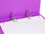 Liderpapel Carpeta de 2 anillas redondas 40 mm A5 Violeta
