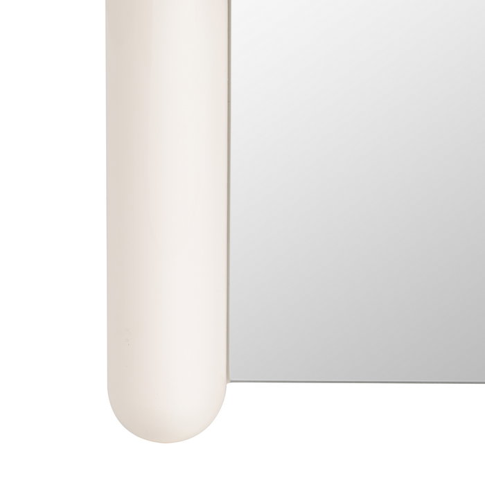 Ixia Espejo de Vestidor Lacado Crema DM 60 x 5 x 160 cm