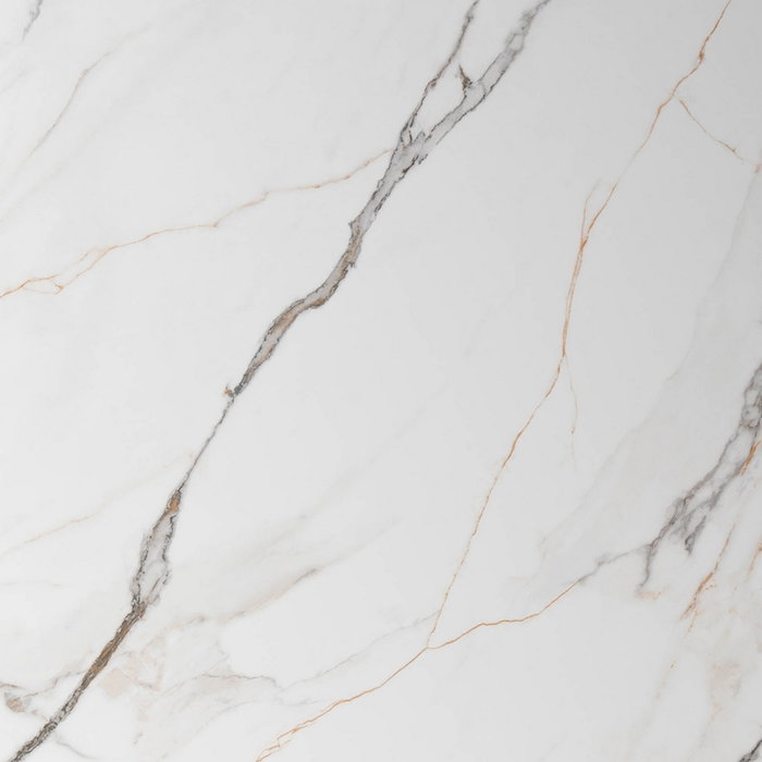 Mesa Comedor Blanco-Marrón Dm-Cerámica 180 X 90 X 75 cm