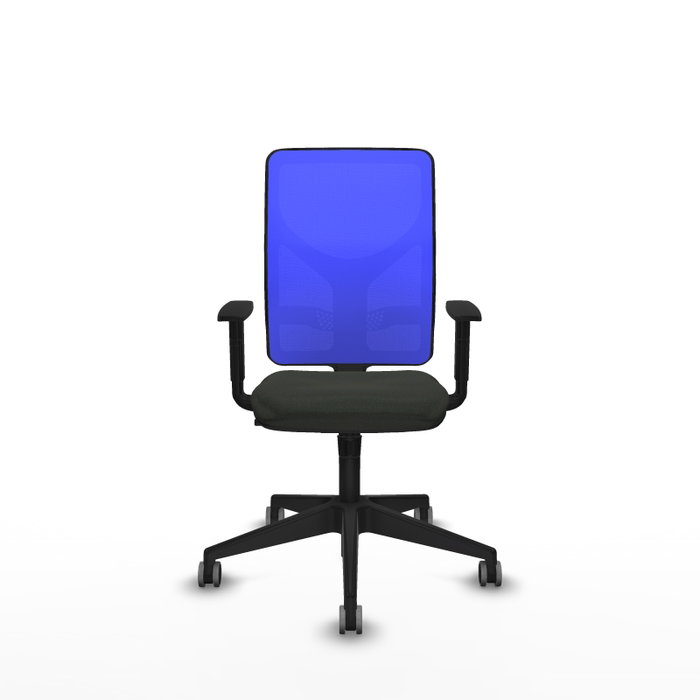 PIQUERAS Y CRESPO Silla de oficina Motilla con mecanismo Sincro, Azul y Negro PIQUERAS Y CRESPO Silla de oficina Motilla con mecanismo Sincro, Azul y Negro