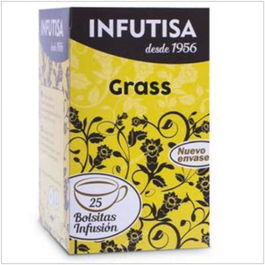 INFUTISA 15 Infusion 25 Bolsitas Hierba Mate Té Rojo Té Verde Aroma Limón